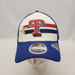 Texas Rangers New Era 9FORTY Blue All-Star Game Stretch Snapback Hat Cap MLB Men